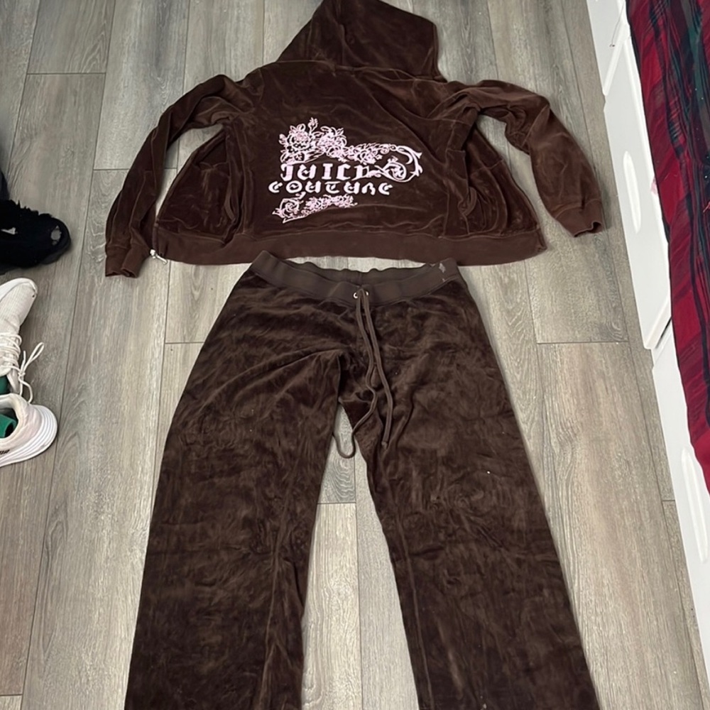 Vintage Juicy Couture Velour Tracksuit Set